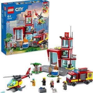 Lego Brand New City Fire Station 60320 Building Toy Set